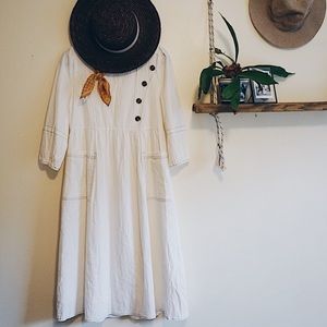 NWT roolee white linen dress